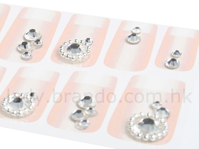 3D Crystal Nail Sticker NS-01